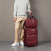 imageAmazon Basics Home Lifestyle Softside Entry Luggage Set 2 Pieces CarryOn 23Inch Tote 15Inch RedRed