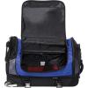 imageAmazon Basics Rolling Duffel Bag with Wheels Ripstop Luggage for Traveling Telescoping Handle 30quot BlackBlue
