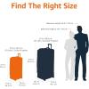 imageAmazon Basics Rolling Duffel Bag with Wheels Ripstop Luggage for Traveling Telescoping Handle 30quot BlackBlue
