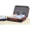 imageAmazon Basics Rolling Luggage Bag Wheels 267inch Vienna Spinner Suitcase Expandable BlackBlack