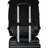imageAmazon Basics Travel Backpack Carry On Flight Approved Lightweight Expandable Dual Use as Backpack or Shoulder Bag NavyBlack