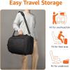 imageAmazon Basics Travel Backpack Carry On Flight Approved Lightweight Expandable Dual Use as Backpack or Shoulder Bag NavyBlack