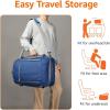 imageAmazon Basics Travel Backpack Carry On Flight Approved Lightweight Expandable Dual Use as Backpack or Shoulder Bag NavyNavy