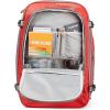imageAmazon Basics Travel Backpack Carry On Flight Approved Lightweight Expandable Dual Use as Backpack or Shoulder Bag NavyRed