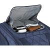 imageAmazon Basics Underseat Carry On Luggage with Wheels  14Inch Rolling Travel Bag BlackNavy Blue