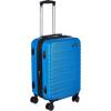 imageAmazon Basics 30Inch Hardside Checked Luggage Hardshell Suitcase With Wheels Expandable For Up to 15 More Space With ScratchResistant Surface Four Multidirectional Wheels Rose GoldLight Blue