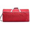imageAmazon Basics Large Duffel Bag 100L for Travel Travel Bag with Multiple Zippered Pockets Lightweight yet Durable Nylon Material 50Pound Weight Capacity Red 325quotL x 17quotW x 115quotHRed