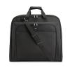 imageAmazon Basics Premium Travel Garment Bag with Shoulder Strap for Suits and Dresses Trifold 211 inch Black SolidBlack