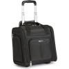 imageAmazon Basics Underseat Carry On Luggage with Wheels  14Inch Rolling Travel Bag BlackBlack