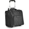 imageAmazon Basics Underseat Carry On Luggage with Wheels  14Inch Rolling Travel Bag BlackBlack Quilted