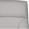 imageAmazon Basics Executive Desk Chair 275lb Capacity Oversized Cushion Grey Bonded Leather 2913quotD x 252quotW x 4311quotHGrey