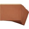 imageAmazon Basics Expanding File Folder Organizer with Pockets Letter Size 35Inch Expansion 25Pack 95 x 1175 Inches BrownLetter