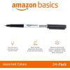 imageAmazon Basics Large Chisel Tip Permanent Markers Black 12PackAssorted