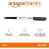 imageAmazon Basics Large Chisel Tip Permanent Markers Black 12PackBlack