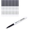 imageAmazon Basics Large Chisel Tip Permanent Markers Black 12PackBlack