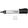imageAmazon Basics Large Chisel Tip Permanent Markers Black 12PackBlack
