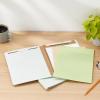 imageAmazon Basics Sturdy 10Pack Letter Size Pressboard Classification File Folders with Fasteners Dividers 2 Expansion  GreenGreen