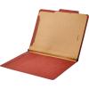 imageAmazon Basics Sturdy 10Pack Letter Size Pressboard Classification File Folders with Fasteners Dividers 2 Expansion  GreenRed
