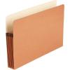 imageAmazon Basics Expanding File Folder Organizer with Pockets Letter Size 35Inch Expansion 25Pack 95 x 1175 Inches BrownLegal