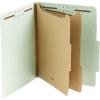imageAmazon Basics Sturdy 10Pack Letter Size Pressboard Classification File Folders with Fasteners Dividers 2 Expansion  GreenGreen