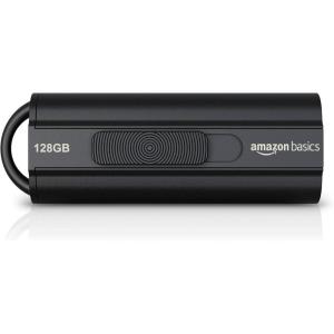 imageAmazon Basics 128 GB Ultra Fast USB 31 Flash Drive BlackBlack