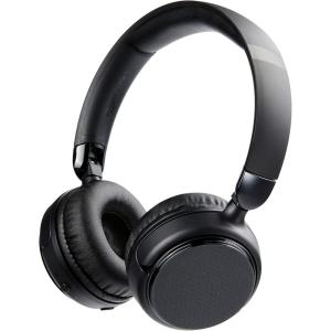 imageAmazon Basics Bluetooth Headphones with Microphone Wireless On Ear 35 Hour Playtime Foldable One Size Black