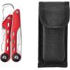 imageAmazon Basics 15in1 Stainless Steel Multitool Pocket Knife with Sheath BlackRed
