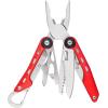 imageAmazon Basics 15in1 Stainless Steel Multitool Pocket Knife with Sheath BlackRed