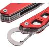 imageAmazon Basics 15in1 Stainless Steel Multitool Pocket Knife with Sheath BlackRed