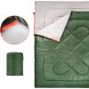 imageAmazon Basics 3Season Sleeping Bag Queen Olive Green