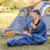 imageAmazon Basics Cold Weather Sleeping Bag Twin Blue