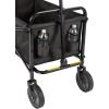imageAmazon Basics Collapsible Folding Heavy Duty Utility Wagon for Outdoor Sports Camping Garden and Shopping BlackBlack
