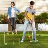 imageAmazon Basics Croquet Set Six Player Black