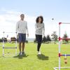 imageAmazon Basics Ladder Toss Game Set RedBlue