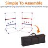 imageAmazon Basics Ladder Toss Game Set RedBlue