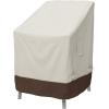imageAmazon Basics Outdoor Patio StackableChair Cover BeigeTanBeigeTan
