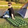 imageAmazon Basics Sleeping Pad BuiltIn Foot Pump Olive Green