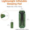imageAmazon Basics Sleeping Pad BuiltIn Foot Pump Olive Green