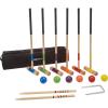 imageAmazon Basics Croquet Set Six Player Black