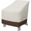 imageAmazon Basics Outdoor Patio StackableChair Cover BeigeTanBeigeTan