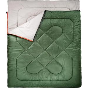 imageAmazon Basics 3Season Sleeping Bag Queen Olive Green
