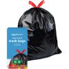 imageAmazon Basics Lawn ampamp Leaf Drawstring Trash Bags 39 Gallon 40 Count40 Count Pack of 2