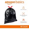 imageAmazon Basics Lawn ampamp Leaf Drawstring Trash Bags 39 Gallon 40 Count40 Count Pack of 2