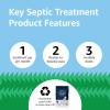imageAmazon Basics Septic Treatment Pouch Unscented 063 oz Pack of 3 3 Month Supply 19 oz063 Ounce Pack of 6