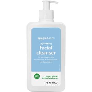 imageAmazon Basics Hydrating Facial Cleanser 12 Fl Oz Pack of 1