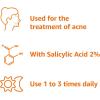 imageAmazon Basics Advanced Blemish Spot Treatment with 2 Salicylic Acid Acne Medication 075 Fluid Ounces 1Pack