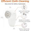 imageAmazon Basics Battery Operated Fabric Shaver Lint and Fuzz Remover with 2 Spare Blades  White