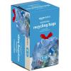 imageAmazon Basics Blue Recycling Trash Bags Unscented 13 Gallon 60 count Pack of 160 Count Pack of 2