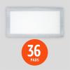 imageAmazon Basics Dry Floor Mop Pads 36 Count Previously SolimoPack of 1
