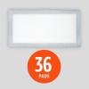 imageAmazon Basics Dry Floor Mop Pads 36 Count Previously SolimoPack of 2
